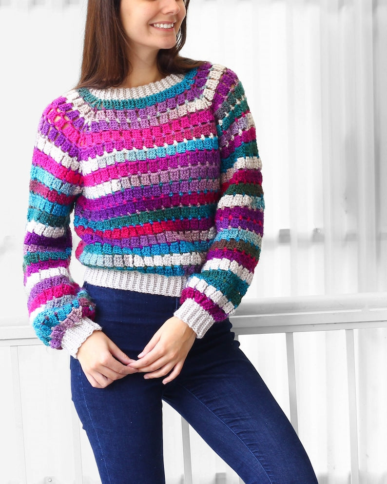 EaseFlow Sweater Crochet Pattern