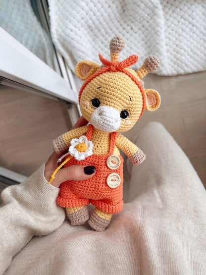 Girafe Mila - Patron De Crochet 2 en 1 Avec Tenue 🇫🇷