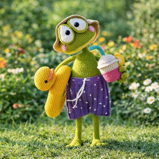 🐸 Sunny the Beach Frog