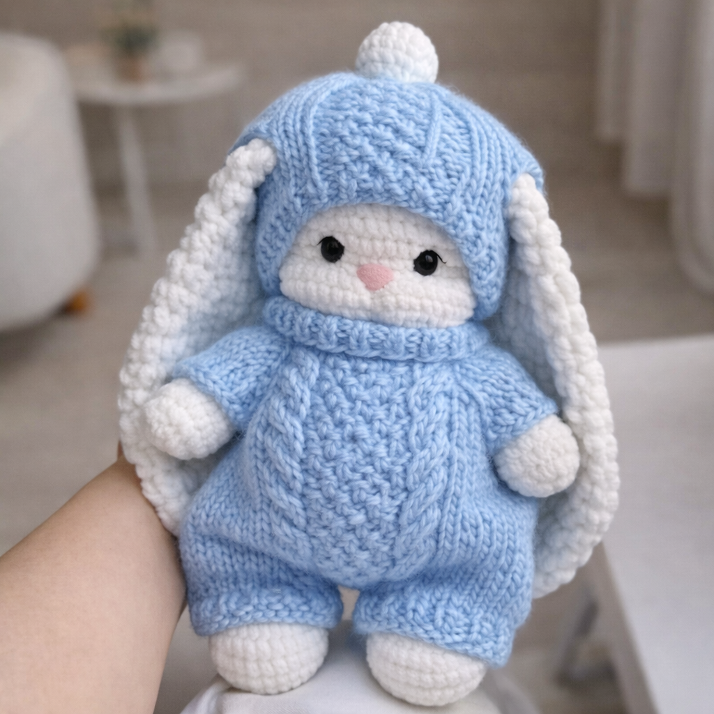 🐇 Sophie  le Lapin – Ensemble de Patrons Crochet 2-en-1🇫🇷
