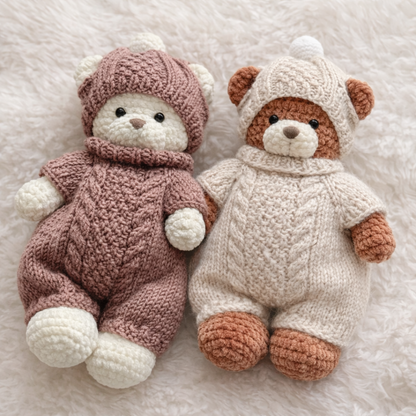 🐇 Sophie  le Lapin – Ensemble de Patrons Crochet 2-en-1🇫🇷