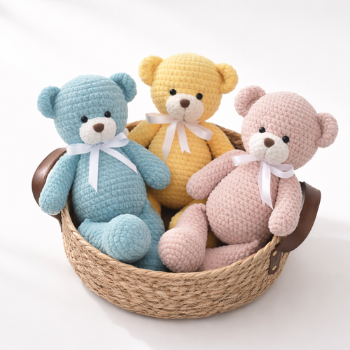 🌙 Sleepytime Teddy Bear