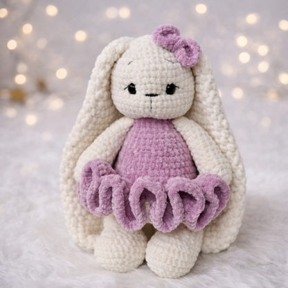 Mimi Bunny – Plush Crochet Toy