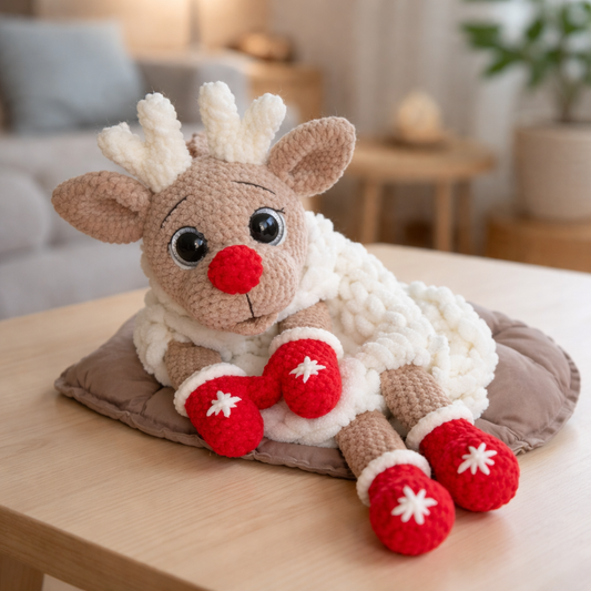 Remy the Pajama Reindeer 🦌