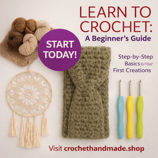 Crochet Mastery: From Basics to 100+ Beautiful Creations