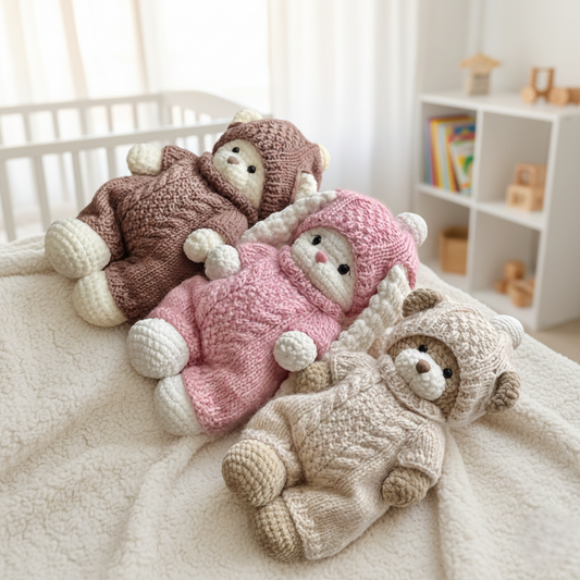 🐇 Sophie  le Lapin – Ensemble de Patrons Crochet 2-en-1🇫🇷