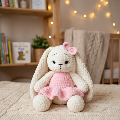 Mimi Bunny – Plush Crochet Toy