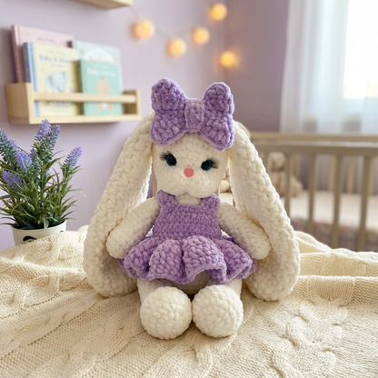 Mimi Bunny – Plush Crochet Toy