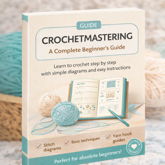 Guide CrochetMastering – Beginner’s Crochet Ebook (Over 45 Techniques Inside)