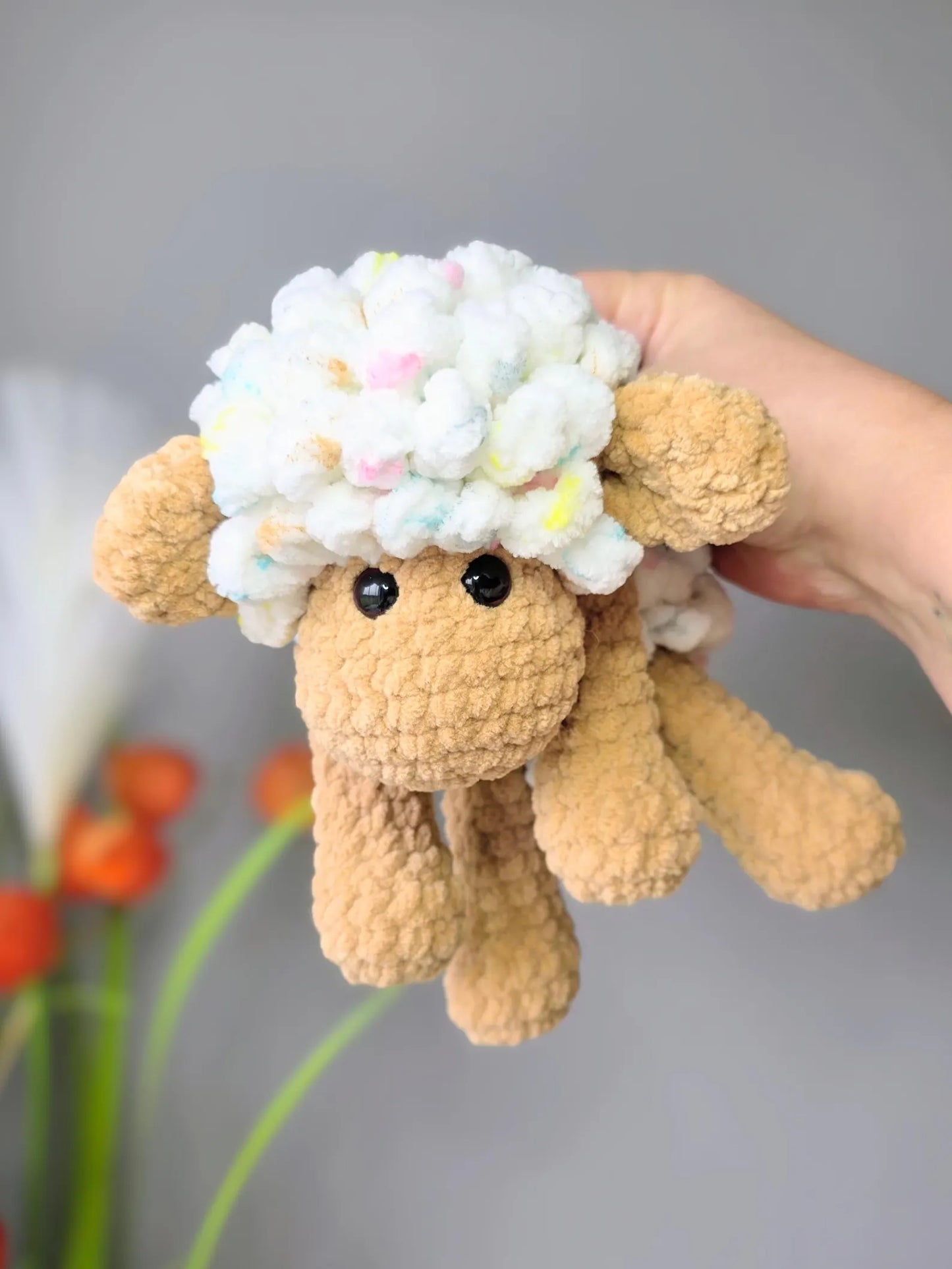 Baby Baabaa Mini Sheep Crochet Pattern – Cute Amigurumi Sheep PDF – Easy Crochet Pattern
