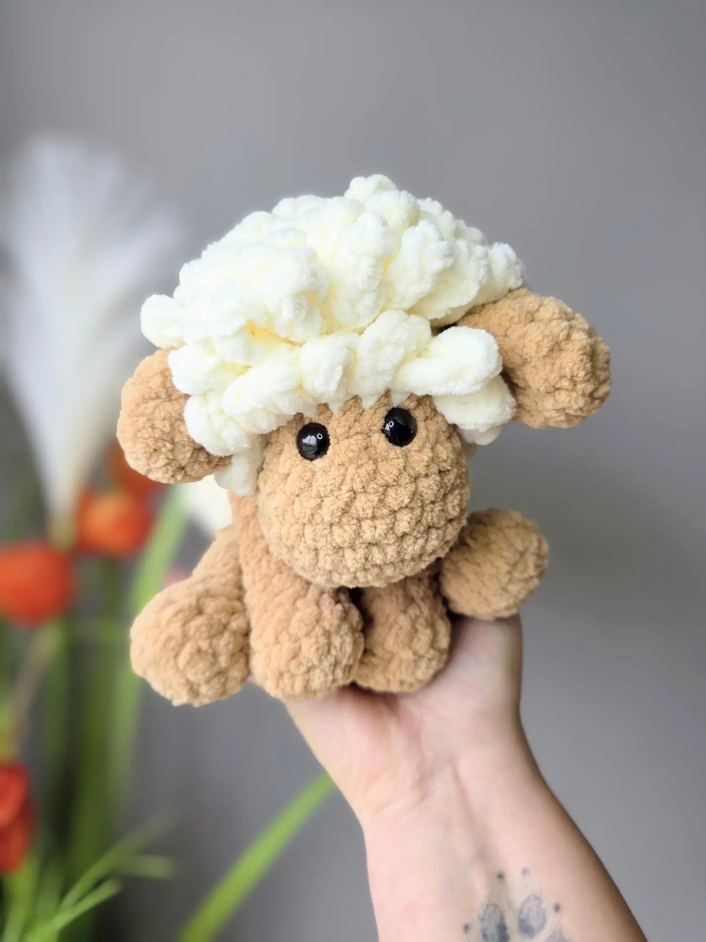 Baby Baabaa Mini Sheep Crochet Pattern – Cute Amigurumi Sheep PDF – Easy Crochet Pattern