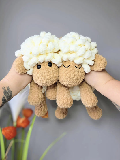Baby Baabaa Mini Sheep Crochet Pattern – Cute Amigurumi Sheep PDF – Easy Crochet Pattern