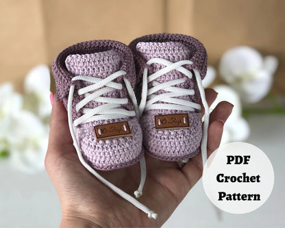 🧶 Uni2 Baby Booties Crochet Pattern