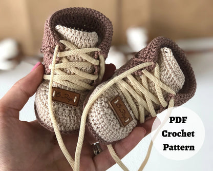 🧶 Uni2 Baby Booties Crochet Pattern